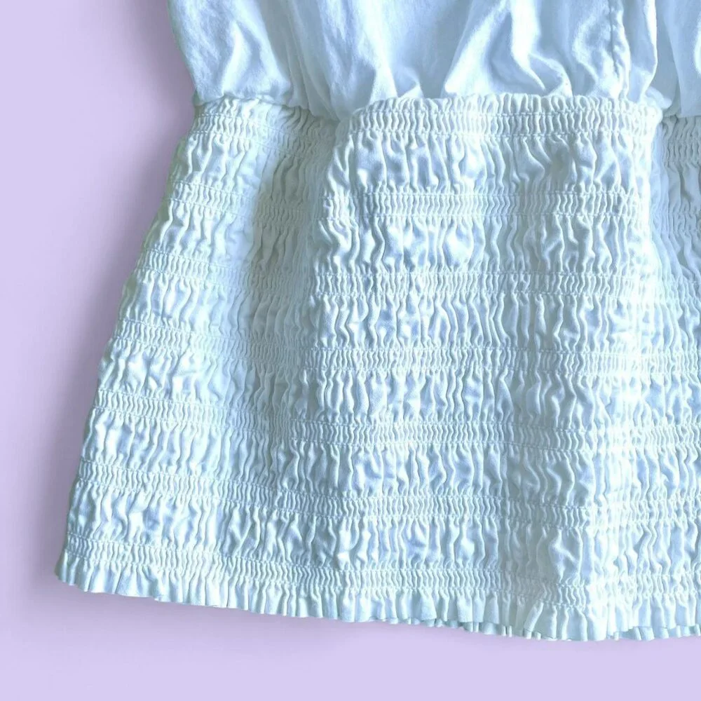 Old Navy White Babydoll Top – Size XS - Picture 2 of 7